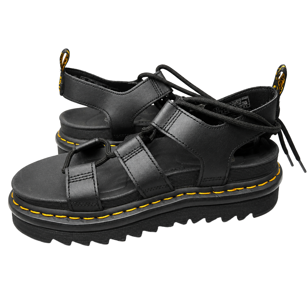 Dr. Martens Nartilla Hydro Leather Gladiator Sandals 1