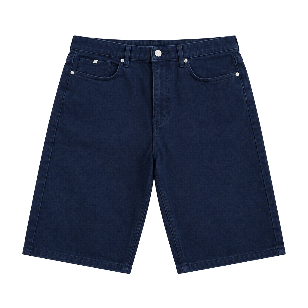 H&M Denim Shorts Size 34 Black Cotton Casual 1