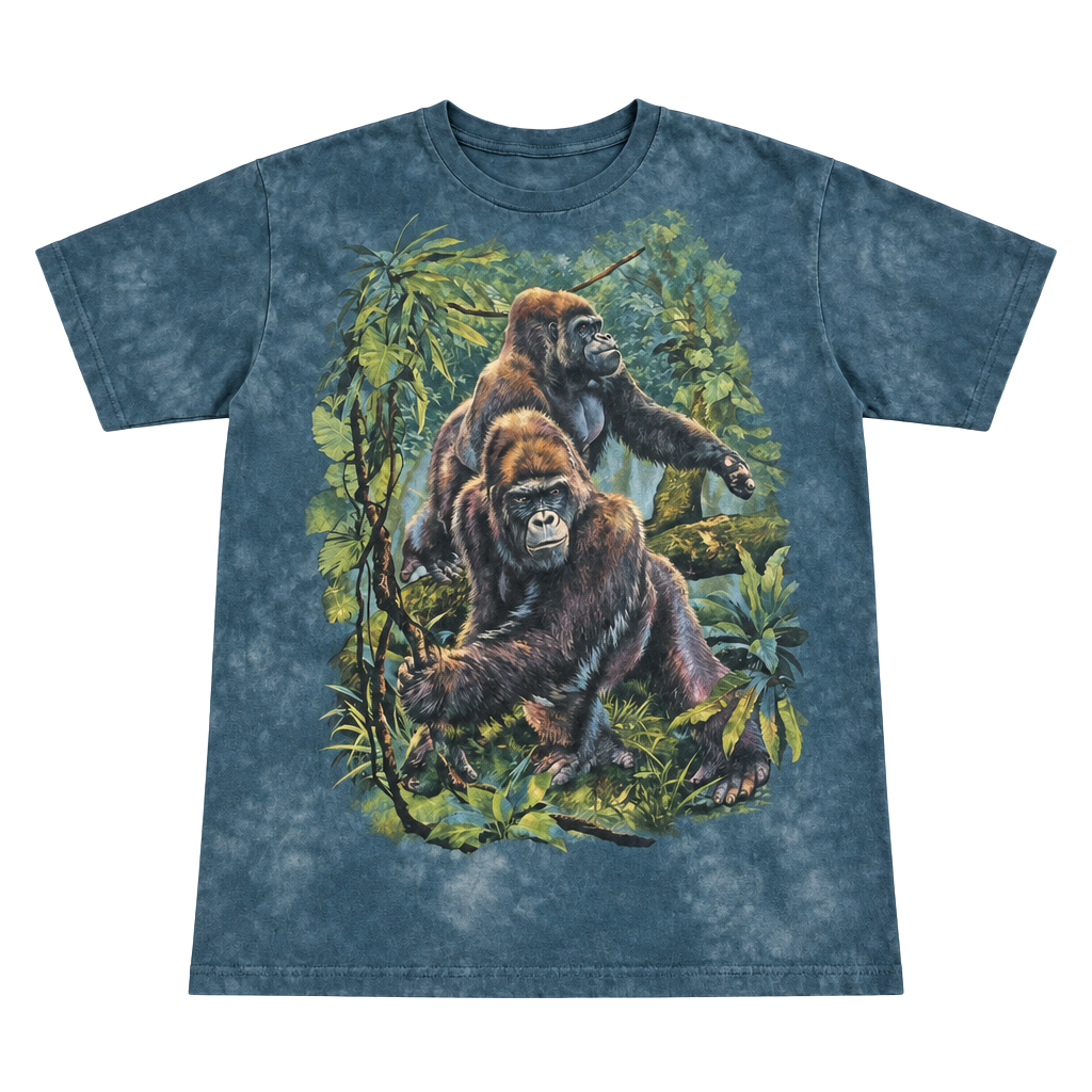 The Mountain Gorilla Graphic T-Shirt Size L 1