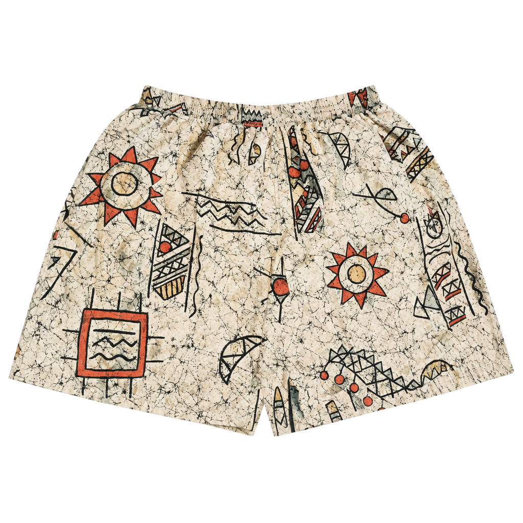 Vintage Wham Printed Cotton Shorts 1