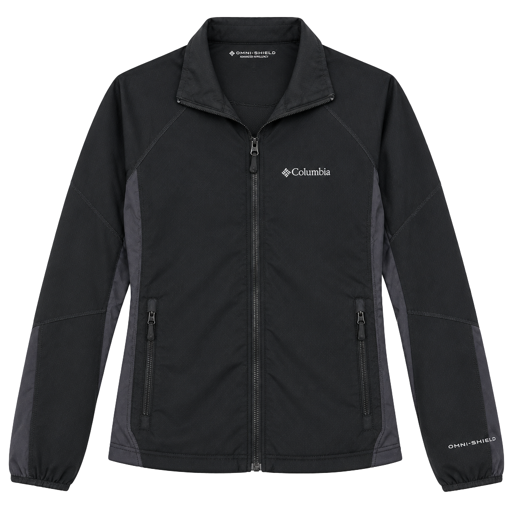 Columbia Omni-Shield Softshell Jacket Size S Black 1