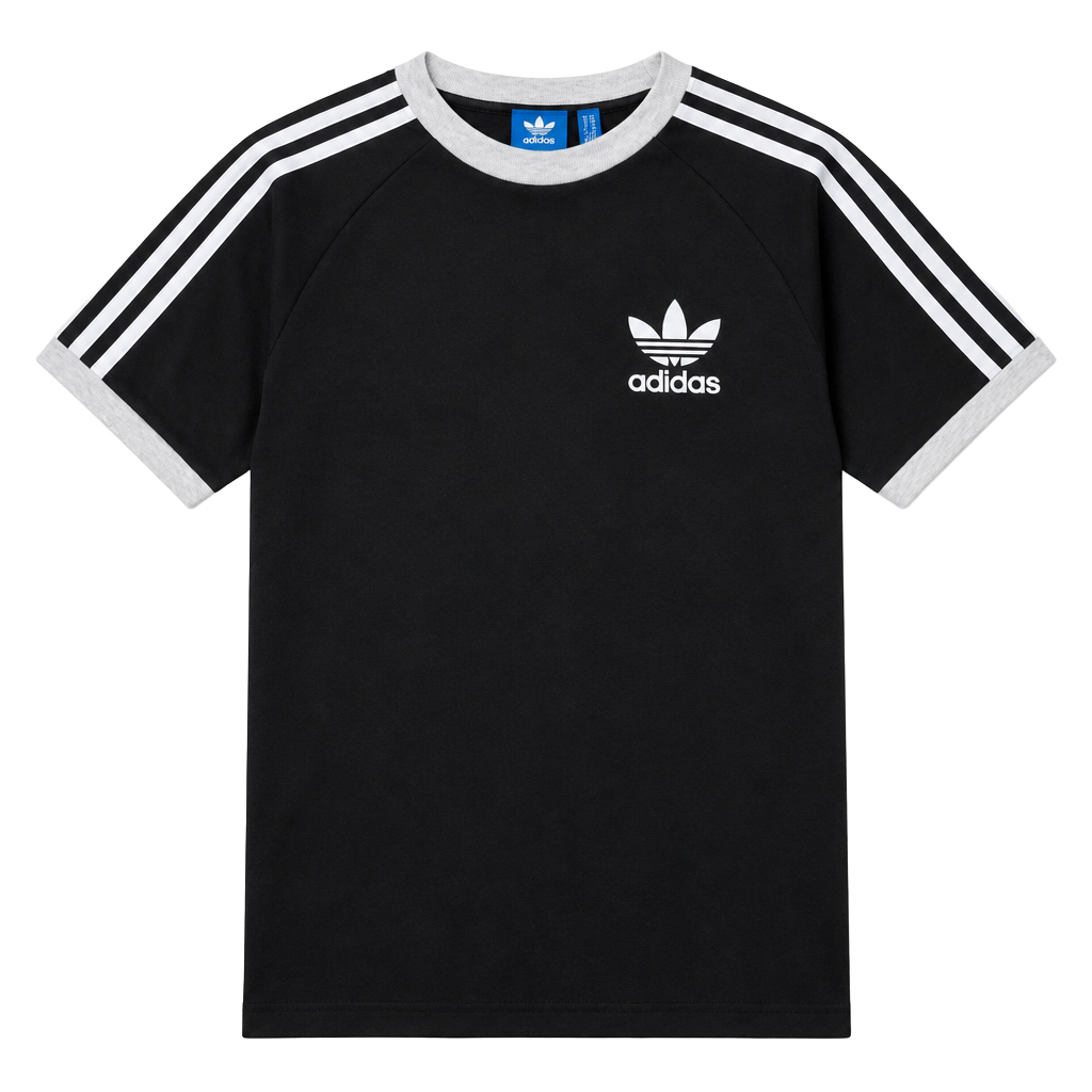 Adidas Originals 3 Stripes Pinstripe T-Shirt Size M 1