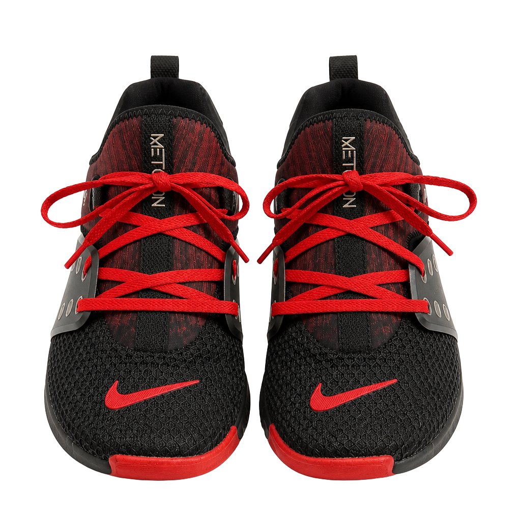 Nike Free Metcon 2 Ohio State Size 7 Black Red Training Shoes 1