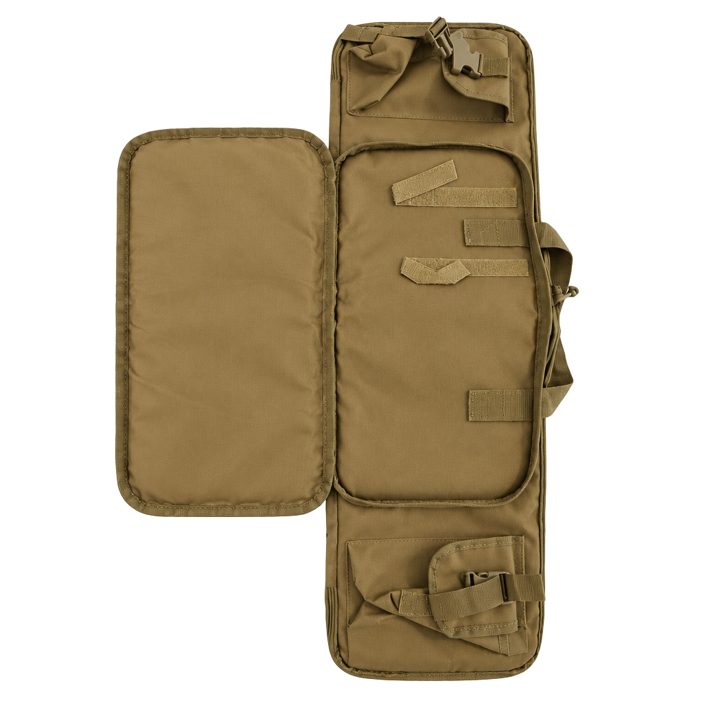Tactical Rifle Case Soft Gun Bag Padded Coyote Tan 1