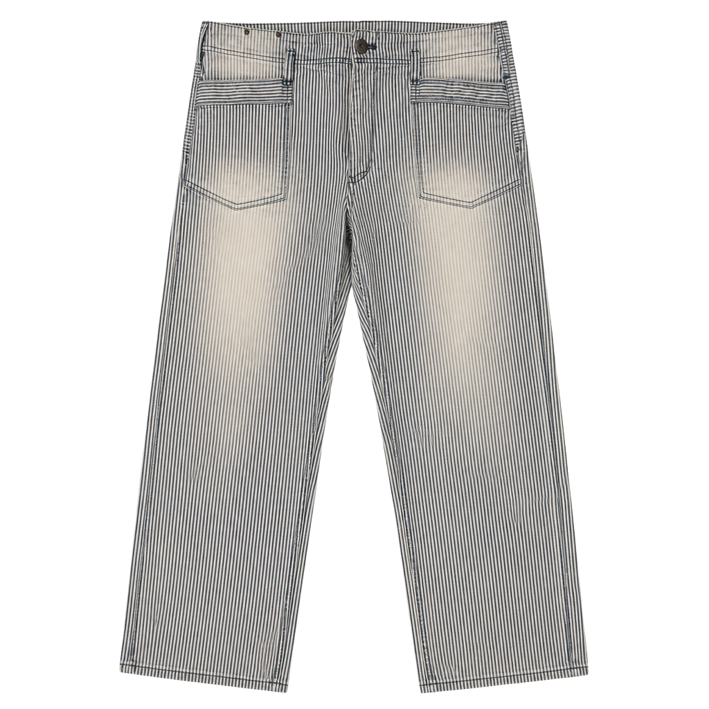 Anthropologie Pilcro Hickory Stripe Utility Pants Size 32 1