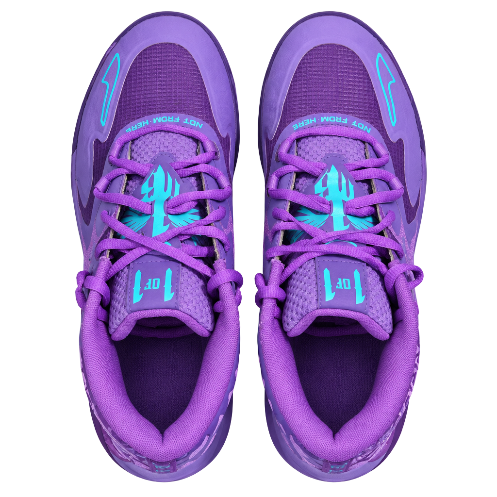 Puma MB.01 Size 10.5 Purple Electric Blue Not From Here Sneakers 1