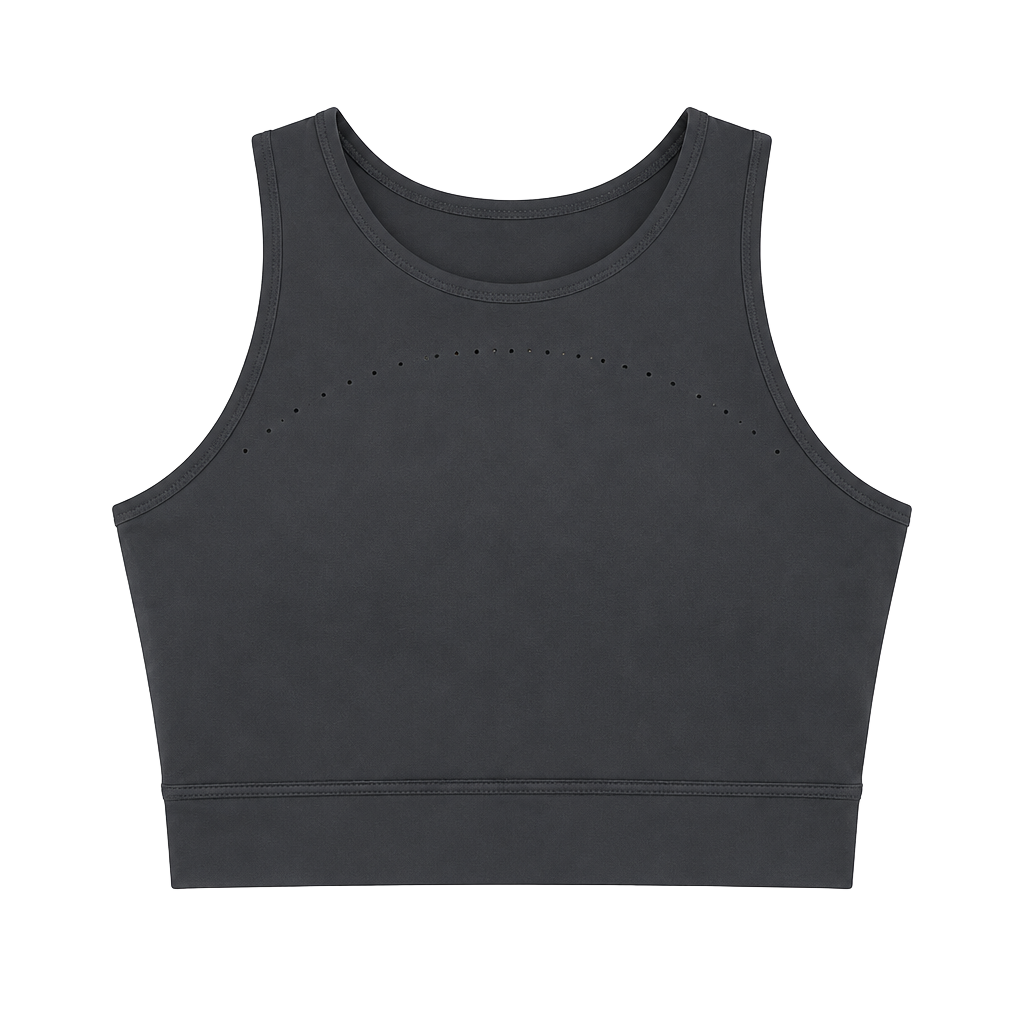Lululemon Energy Tank Size 6 Dark Gray 1