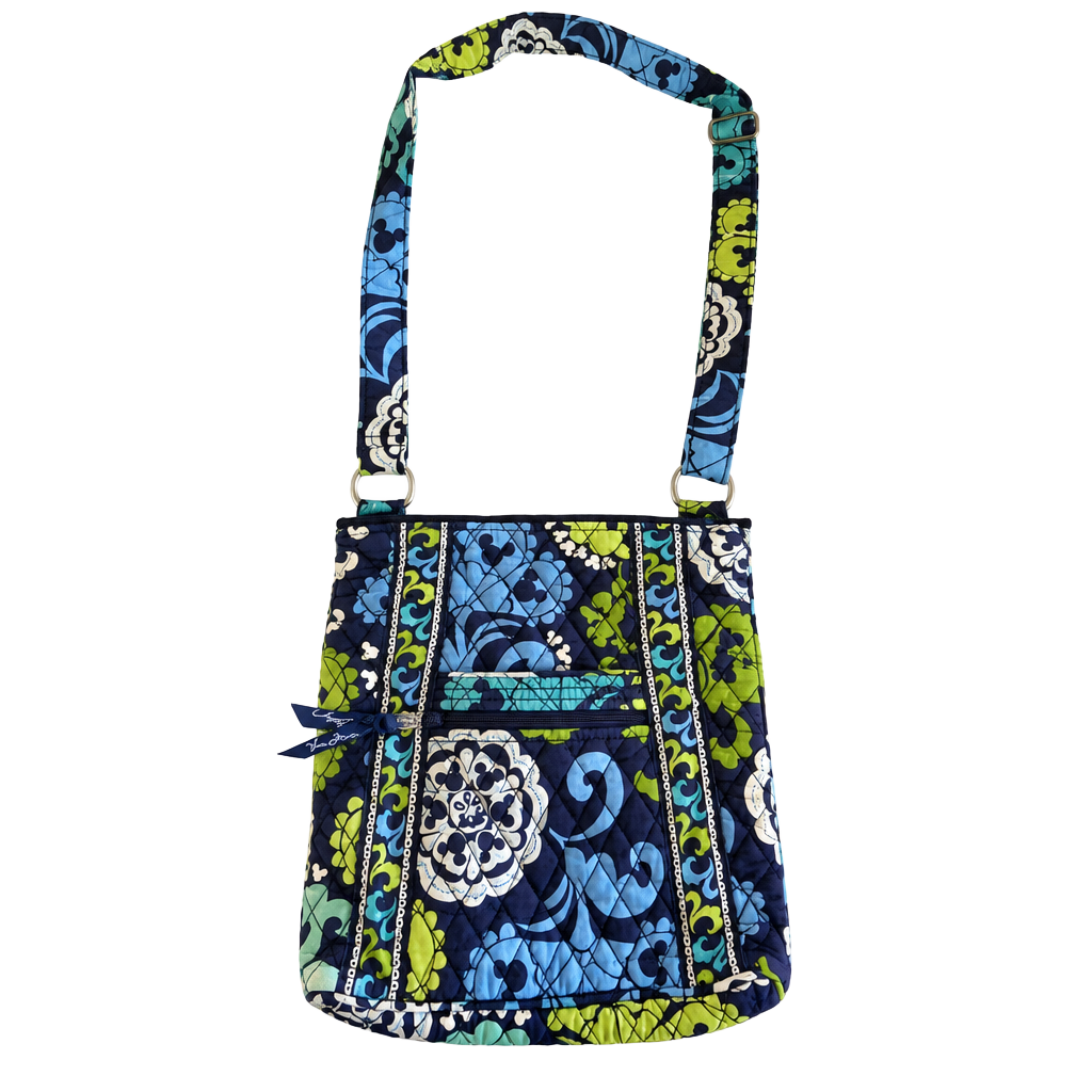DISNEY Parks Vera Bradley WHERE'S MICKEY Hipster Crossbody Bag 1