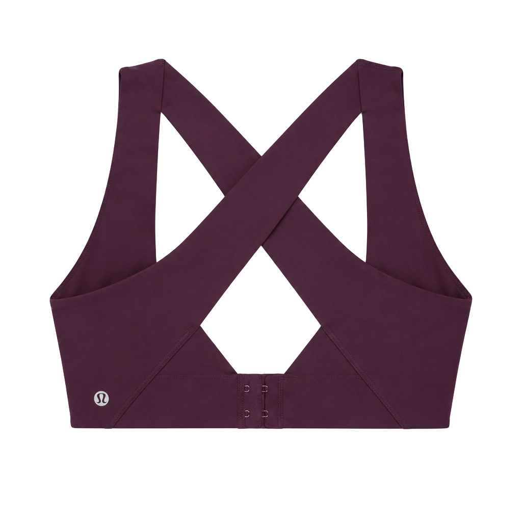 Lululemon Enlite Bra Size 34DD Burgundy Sports Bra 1