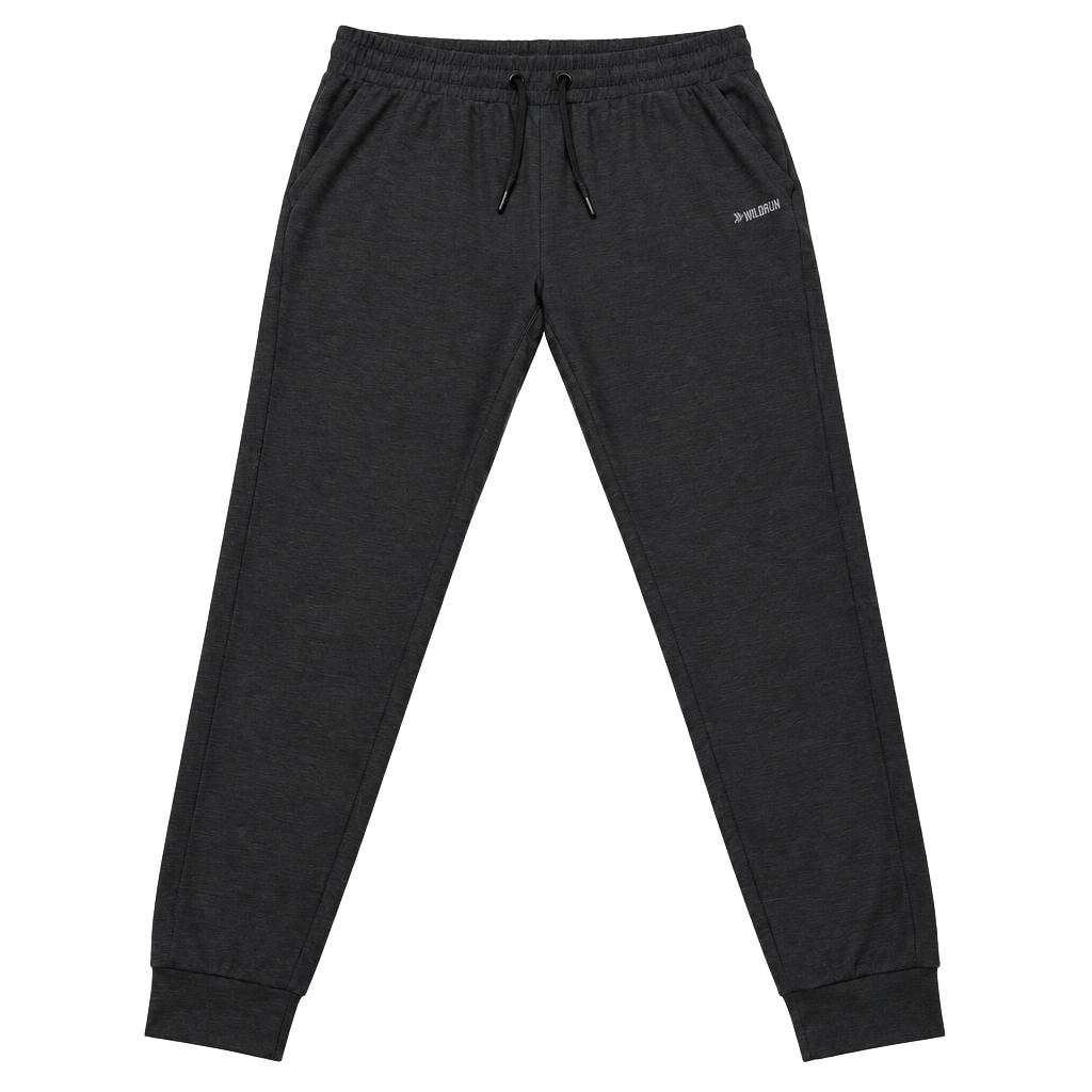 Pink Victoria's Secret Jogger Pants Charcoal Gray 1