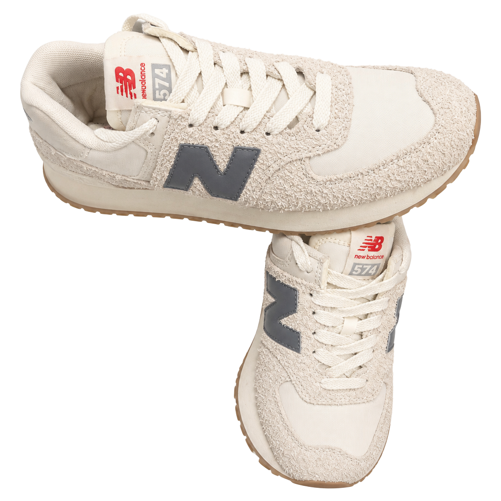 New Balance 574+ Moonbeam Dark Arctic Grey 1
