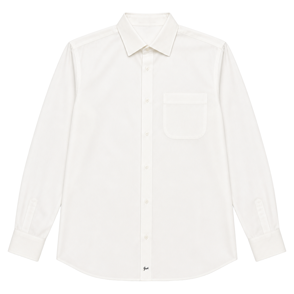 John W. Nordstrom White Tailored Fit Dress Shirt Size 16.5-34 1