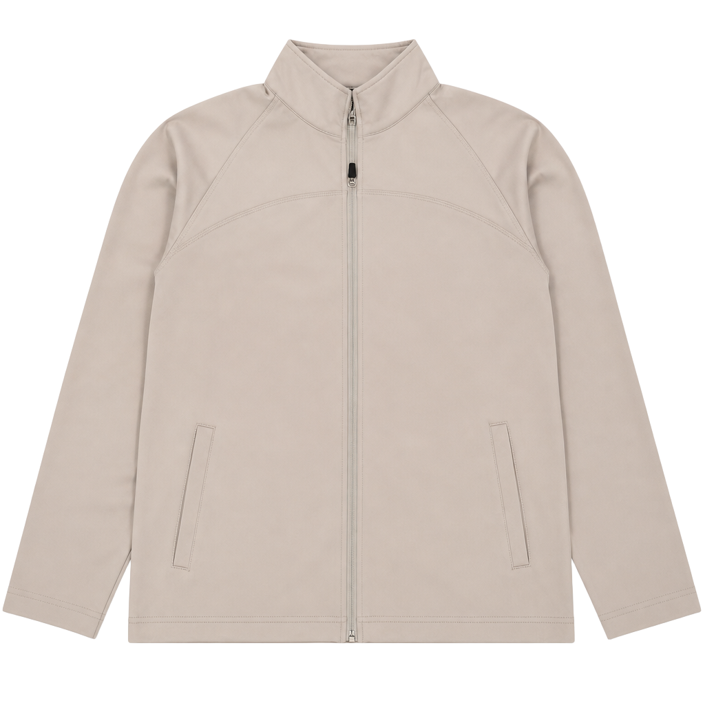 Swannies Golf Full Zip Jacket Size XL Light Gray Activewear 1