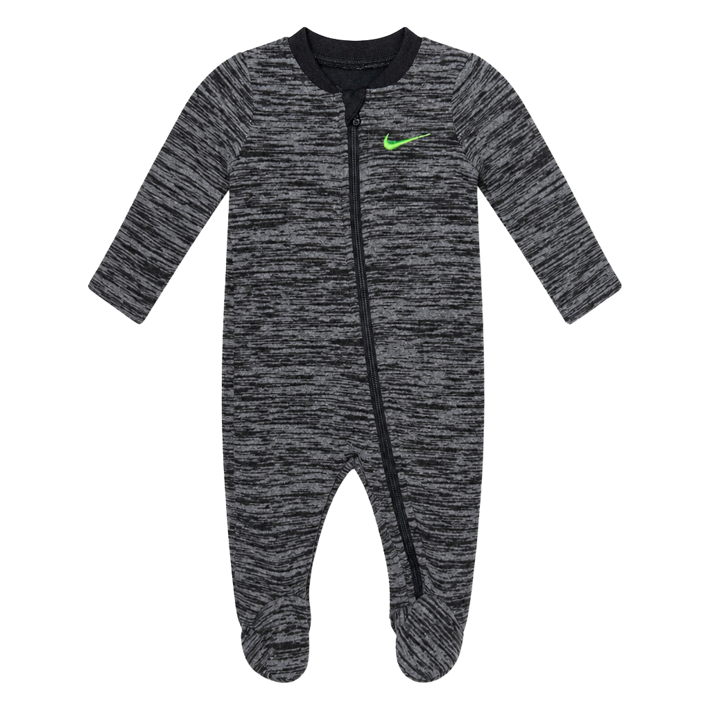 Nike Footed Coverall | Dark Grey Heather | Newborn 1