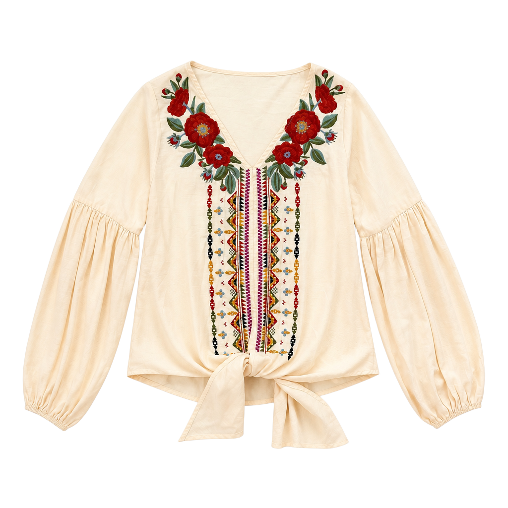 Entro Embroidered Blouse 1