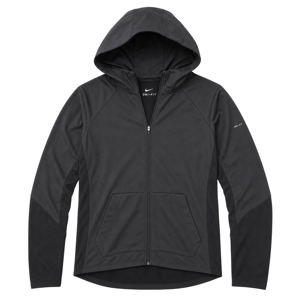 Nike Women's Dri-Fit Full Zip Athletic Hoodie 1