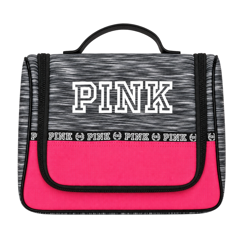 Victoria's Secret PINK Hanging Travel Toiletry and Makeup Bag 1