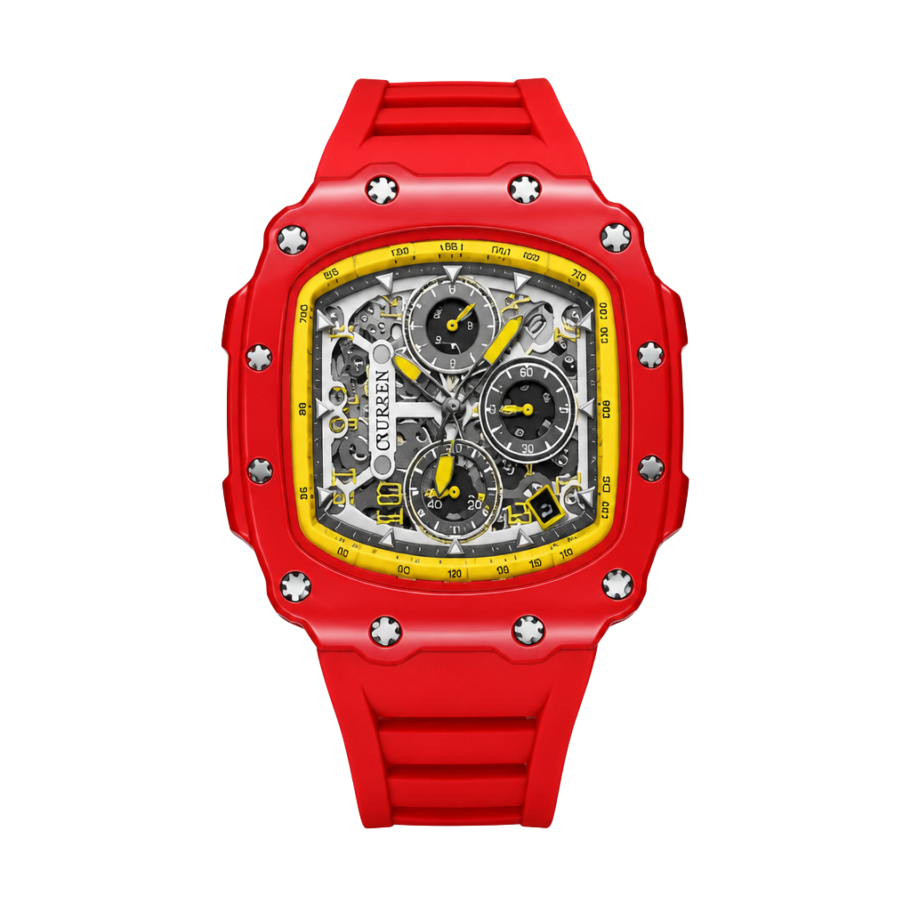 Invicta Men's Specialty Chronograph Red Silicone Watch 1