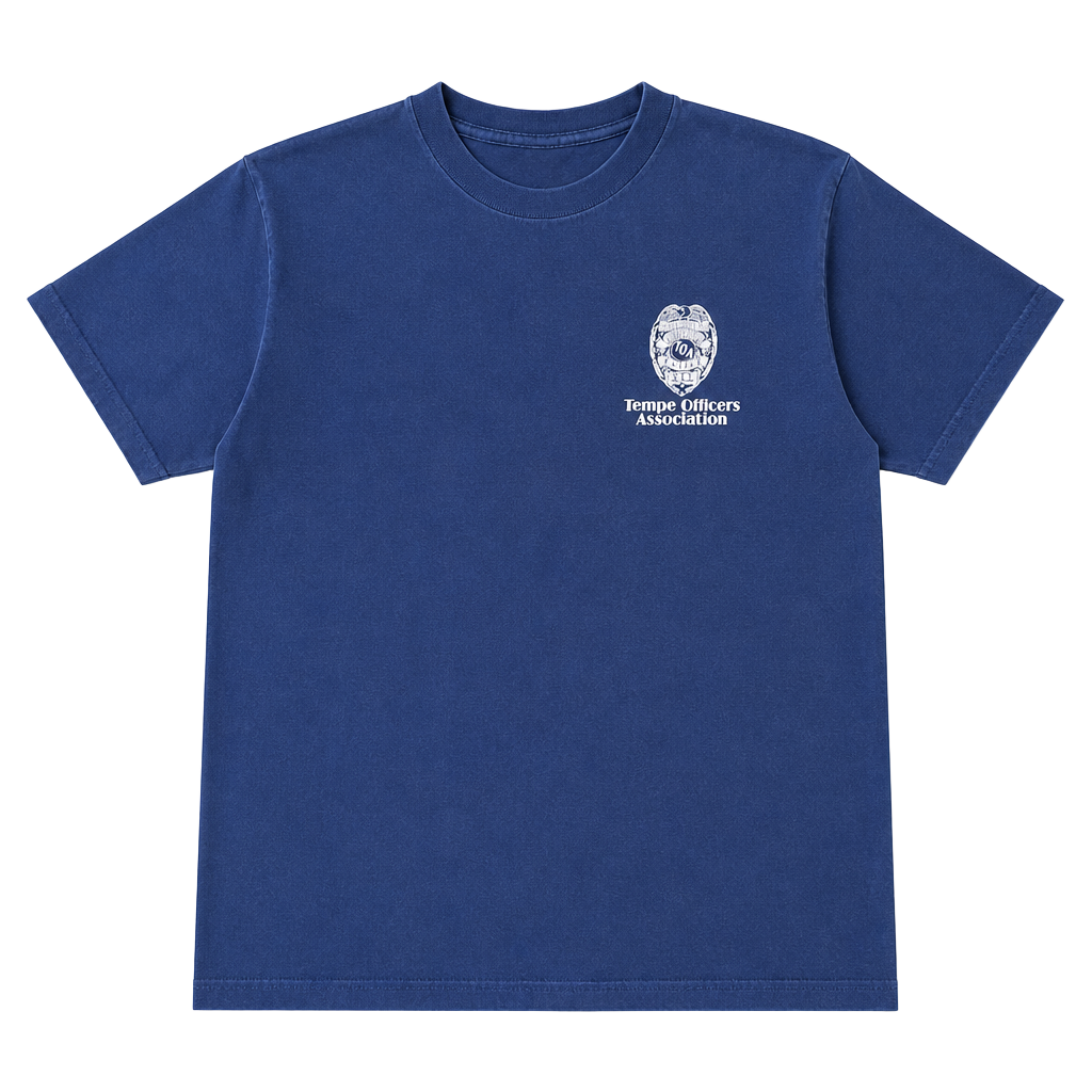Tempe Officers Association TOA Graphic T-Shirt 1