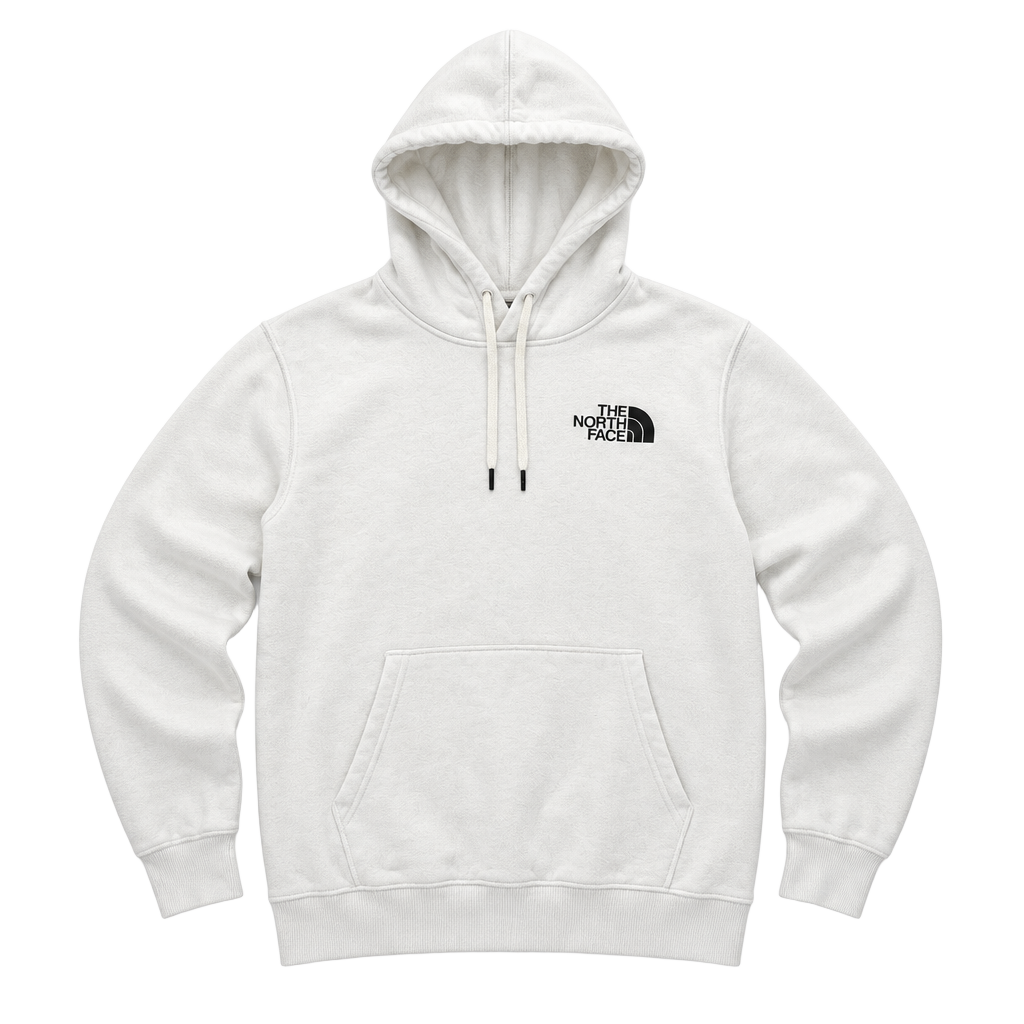 The North Face NSE Box Pullover Hoodie Size M White 1