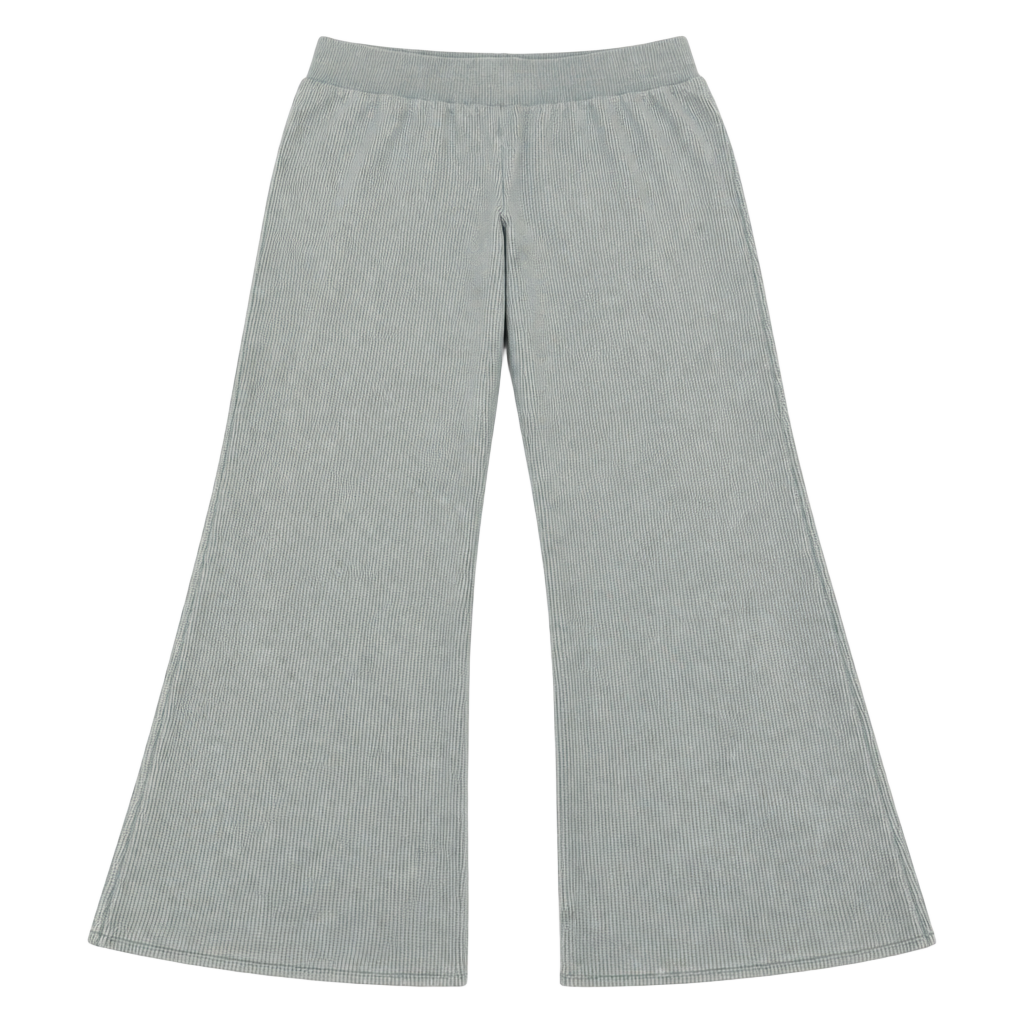 Sunnyside by Sundry Women's Waffle Wide Leg Pants Size S 1