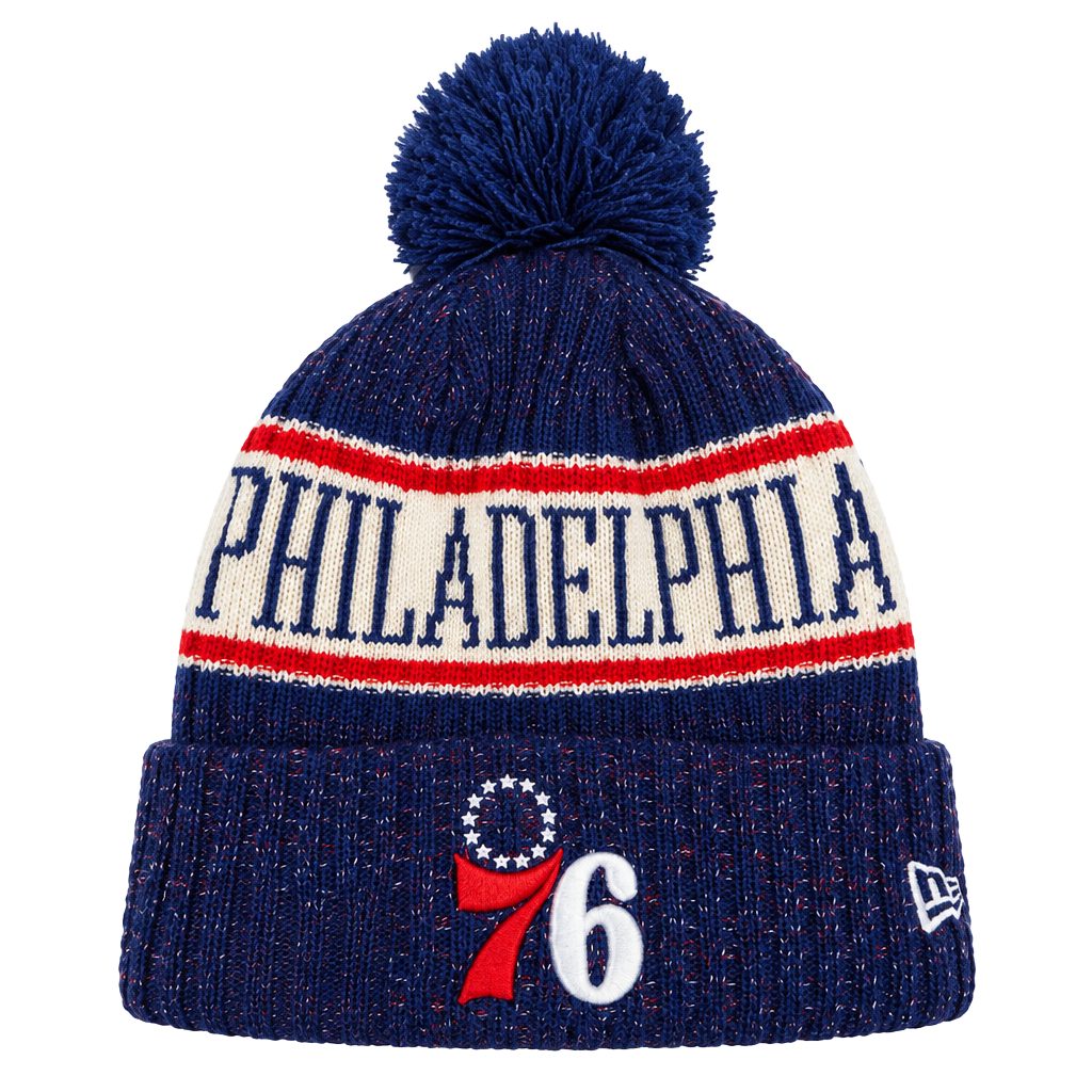 New Era Philadelphia 76ers Sport Knit Beanie OSFM 1