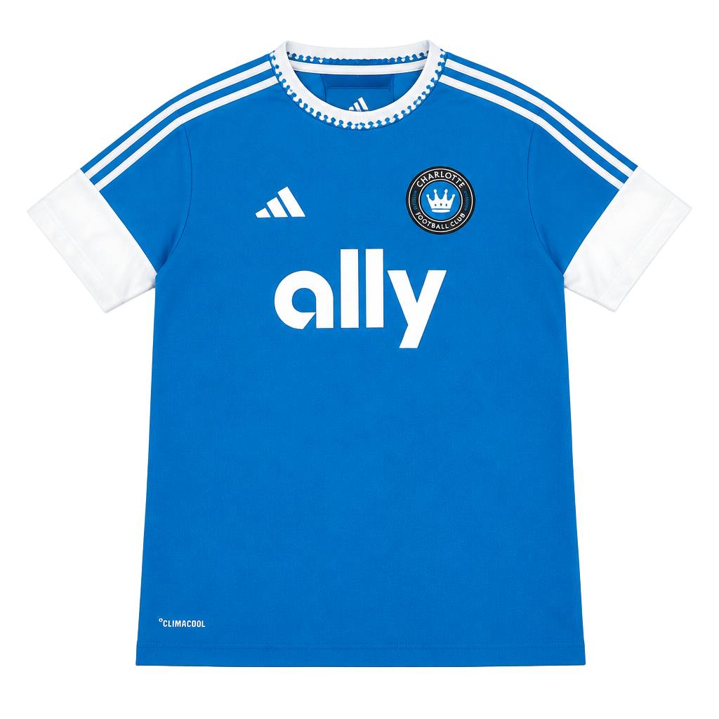 Adidas Charlotte FC Home Soccer Jersey Size M 1