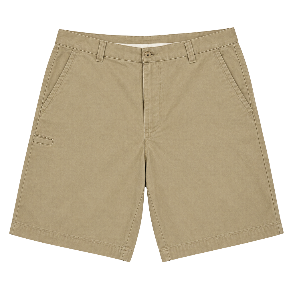 Dockers Relaxed Fit Shorts Size 34 Khaki Cotton Chino 1