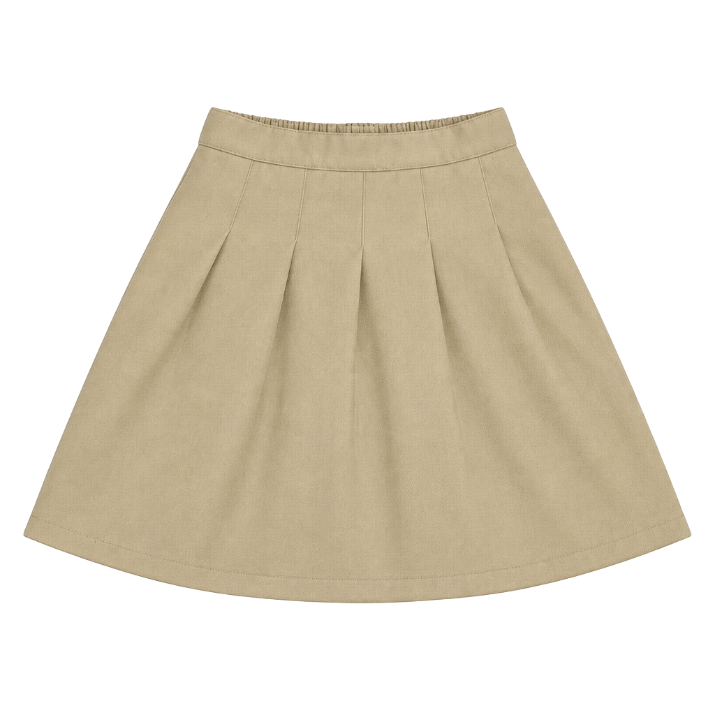 IZOD Approved Schoolwear Skort Size 14 Regular Khaki Pleated 1