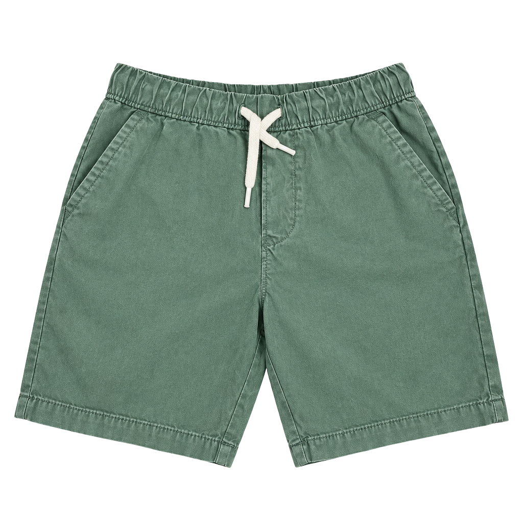 Child of Mine Made by Carter's Pull-On Shorts 3T/3A Green 1