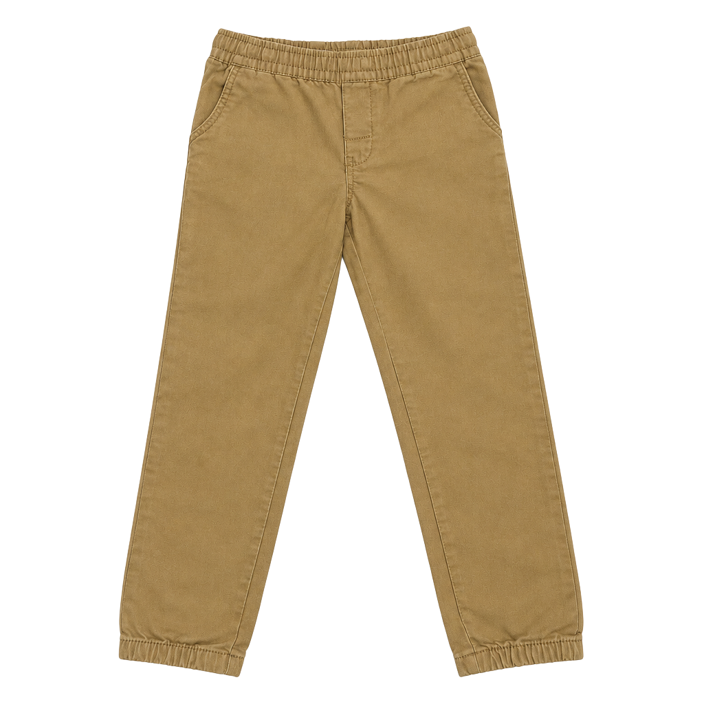 Carter's Kid Size 7 Tan Jogger Pants 1