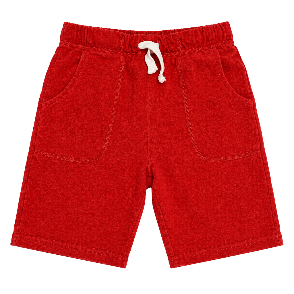 Carter's Kid Shorts Size 10/10A Red Knit Pull-On 1