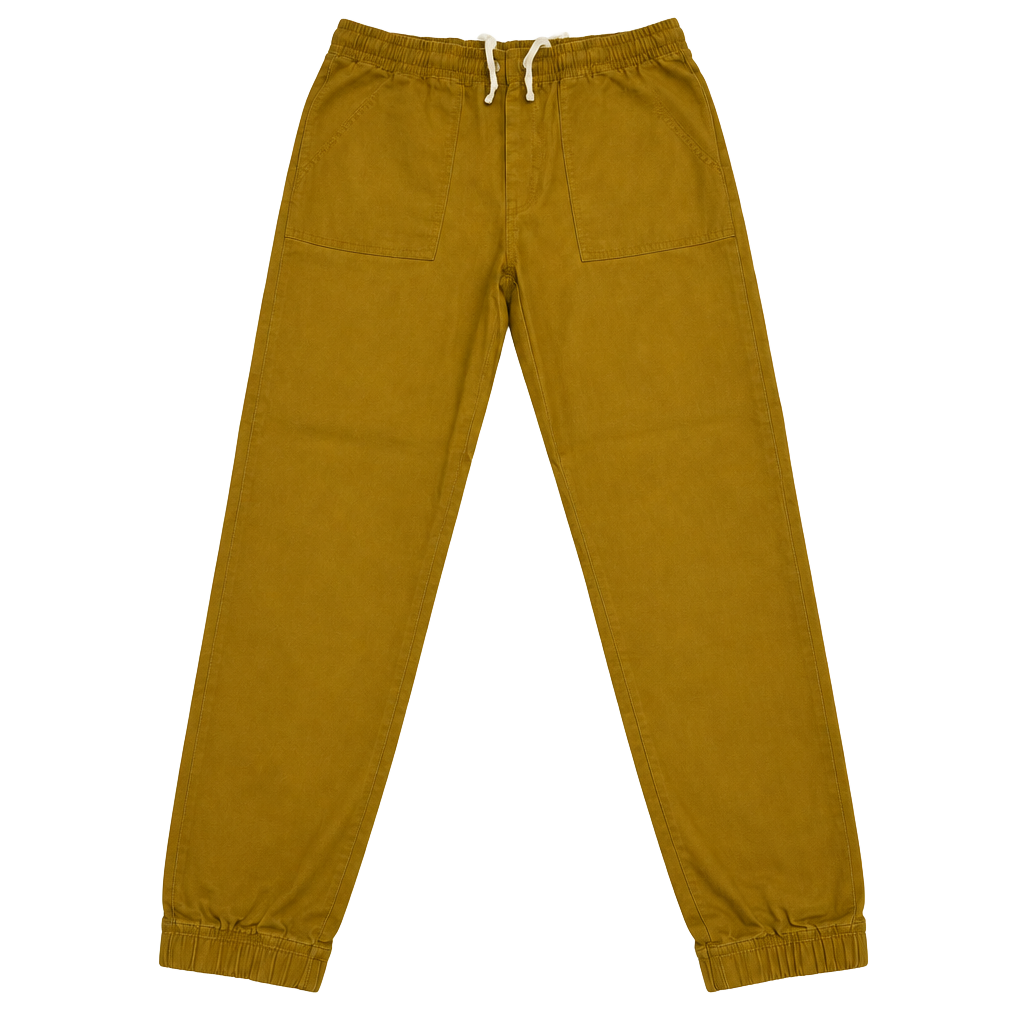 Epic Threads Jogger Pants Size XL Mustard Yellow 1