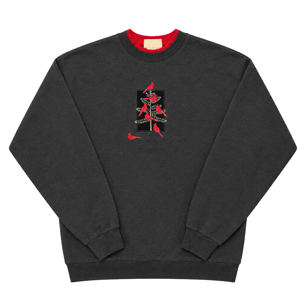 Vintage 1990s Top Stitch Cardinals Embroidered Sweatshirt. 1