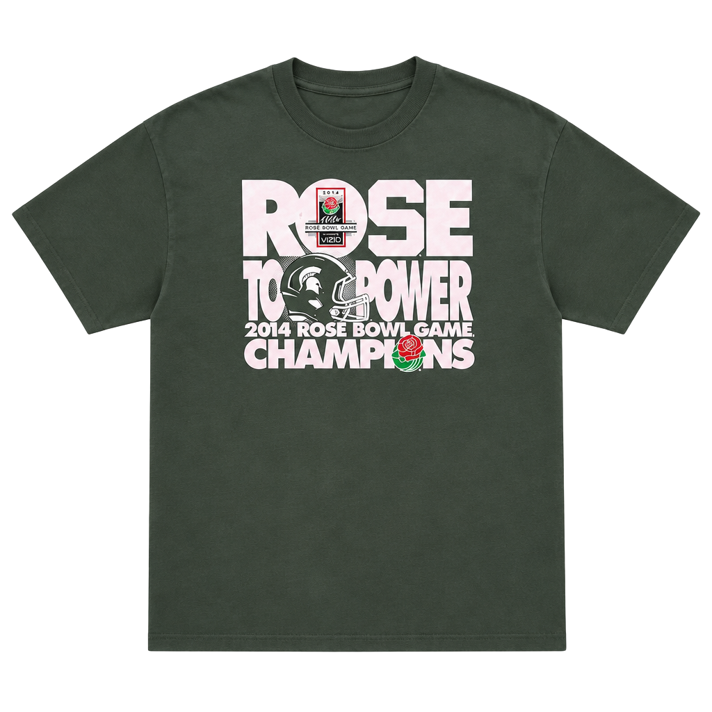 Alstyle 2014 Michigan State Rose Bowl Champions T-Shirt. 1