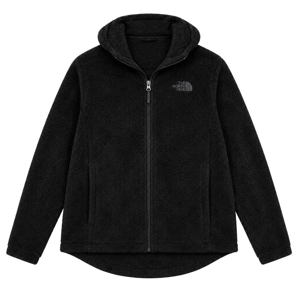The North Face Osito Fleece Jacket Size M Black Full Zip 1
