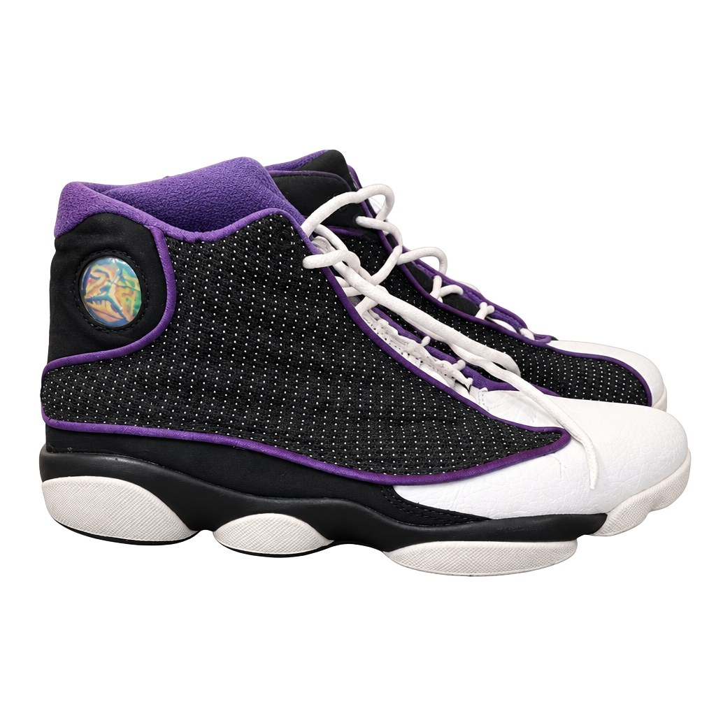 Nike Air Jordan 13 Retro GS Size 7 Black Violet Teal 1