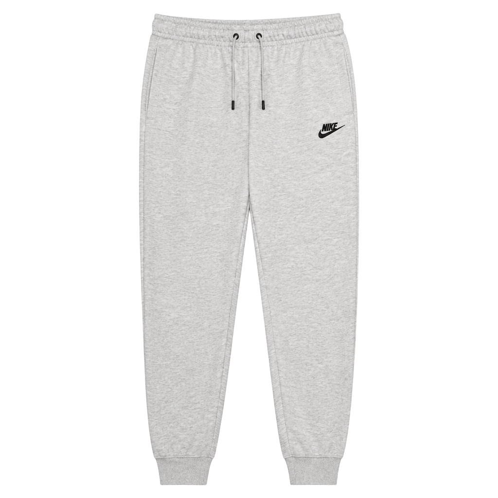 Nike Sportswear Essential Fleece Jogger Sweat Pants Heather Grey 1