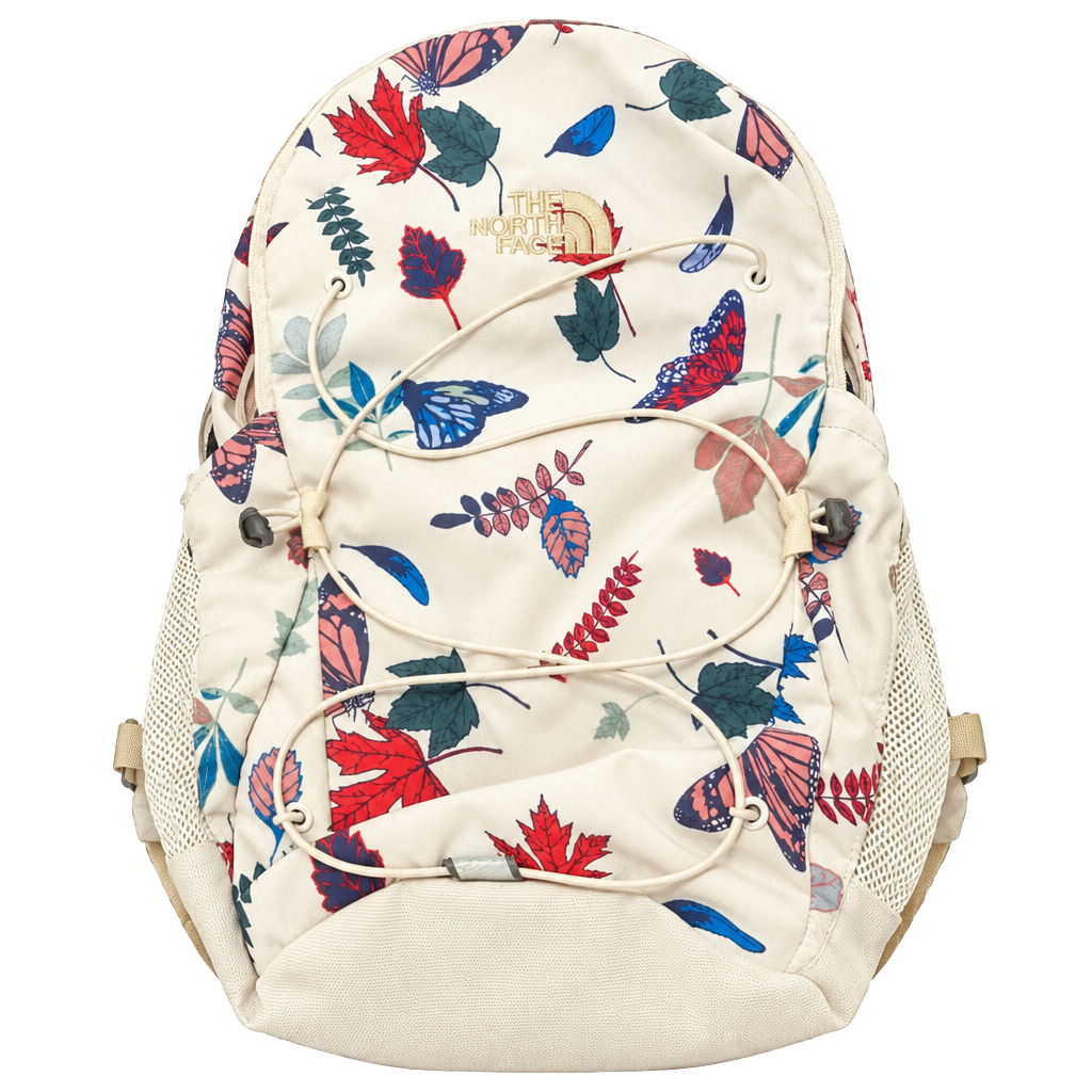 The North Face Jester Backpack Gardenia White Butterfly Floral 1