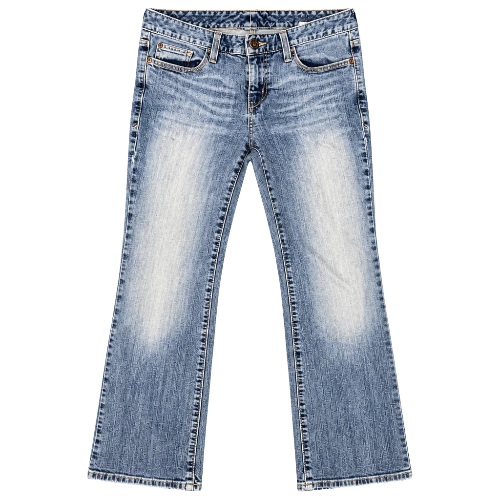 Eddie Bauer Womens Bootcut Jeans Size 8L Long Medium Wash Denim Classic Fit 1