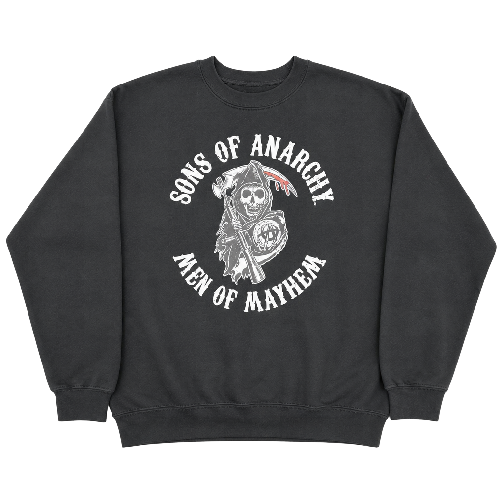 Sons of Anarchy Men of Mayhem Black Crewneck Sweatshirt 1