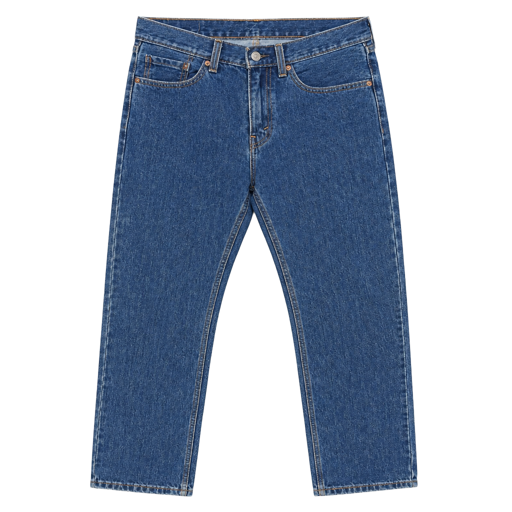 Levi's 505 Regular Fit Straight Leg Jeans W31 L32 Medium Wash Big E 1