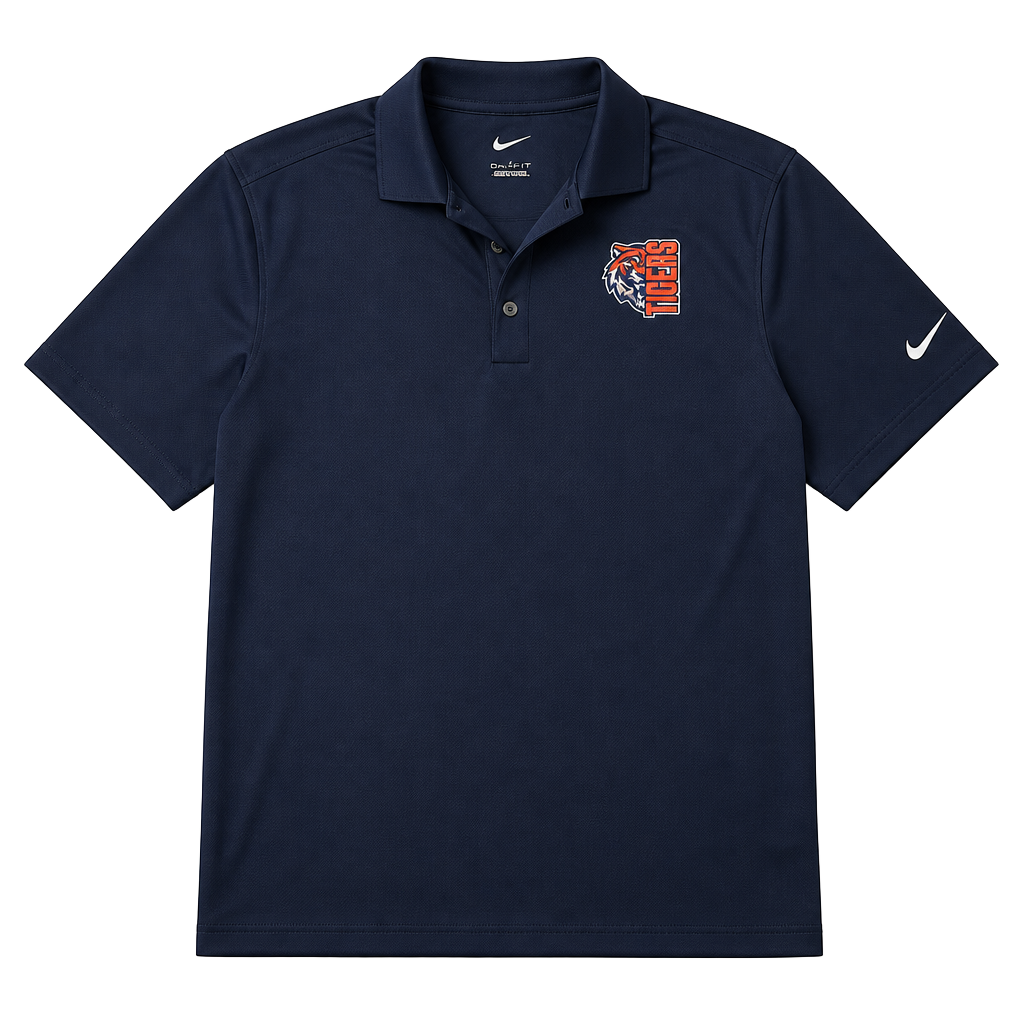 Nike Auburn Tigers Men's Victory Performance Polo Shirt - Navy 1