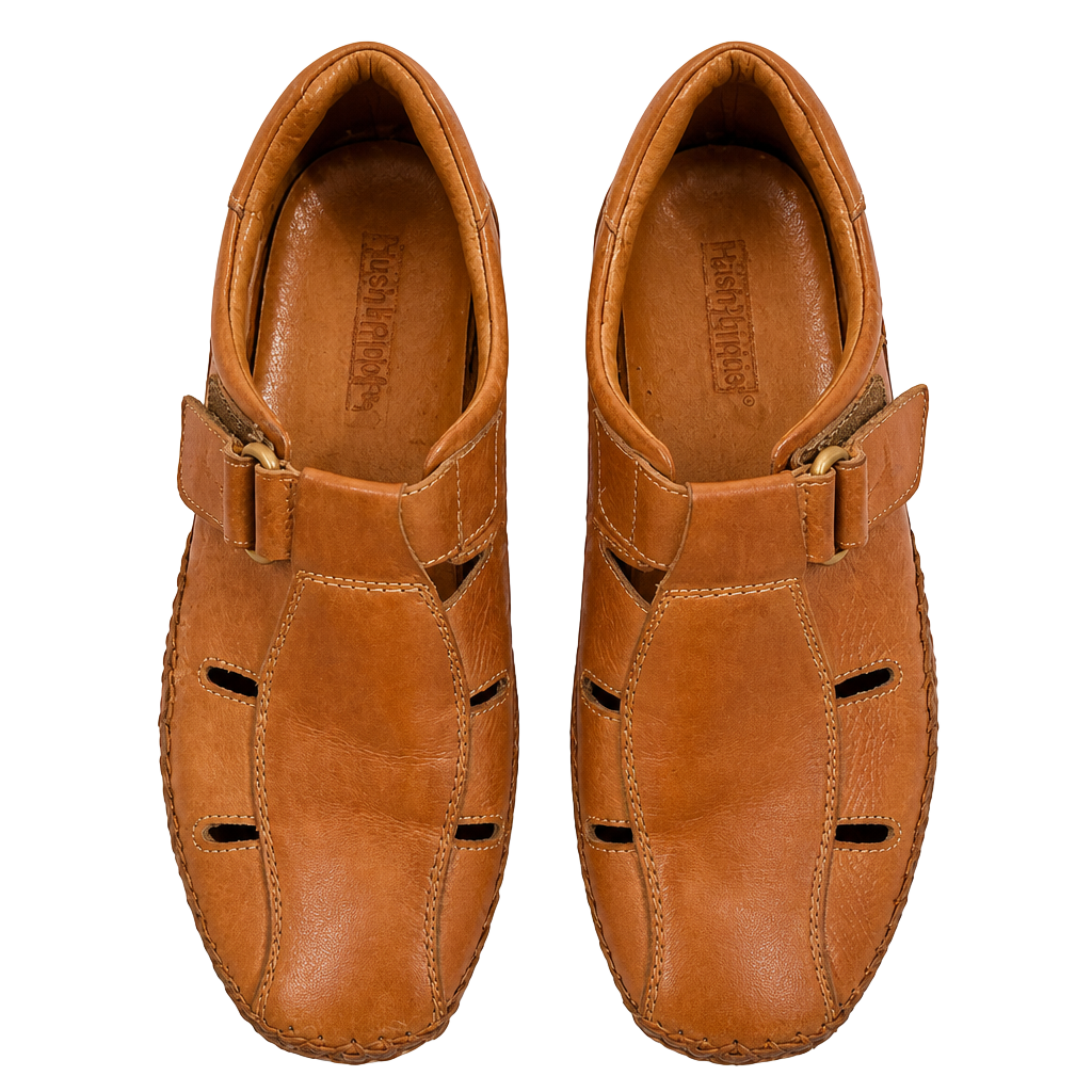Pikolinos Tarifa Leather Fisherman Sandals Brown Size 43 1