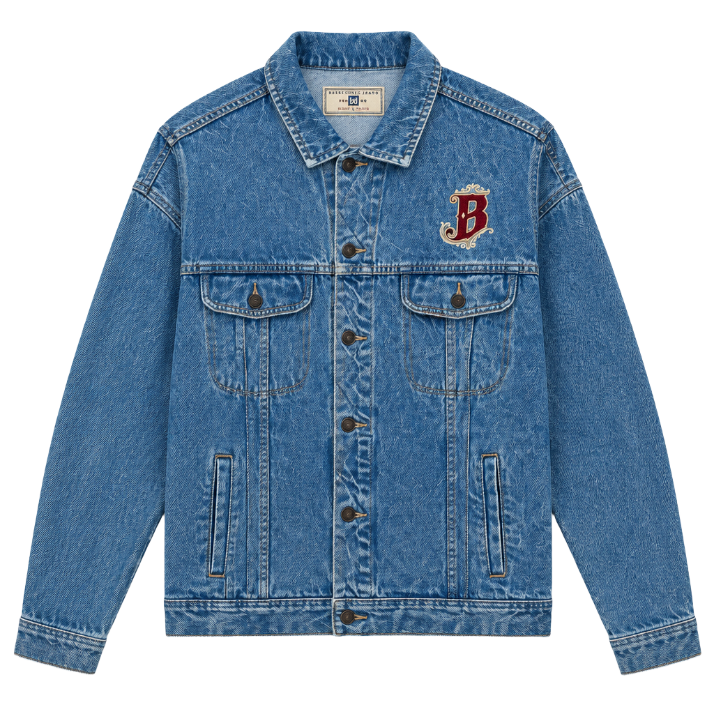 VTG LEE Denim Collection Jean Jacket Barona Resort & Casino Valley Ranch Size XL 1