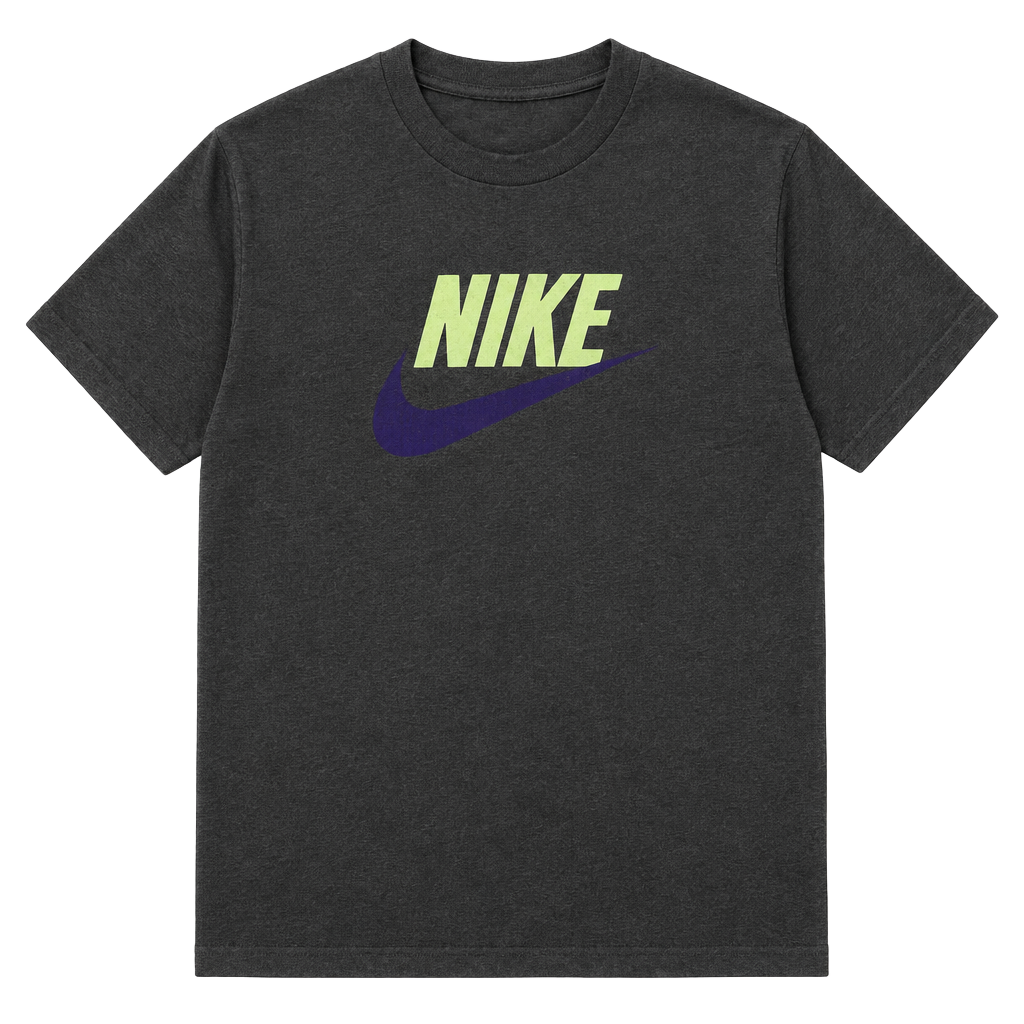 Nike Graphic T-Shirt Size XL Gray Logo 1