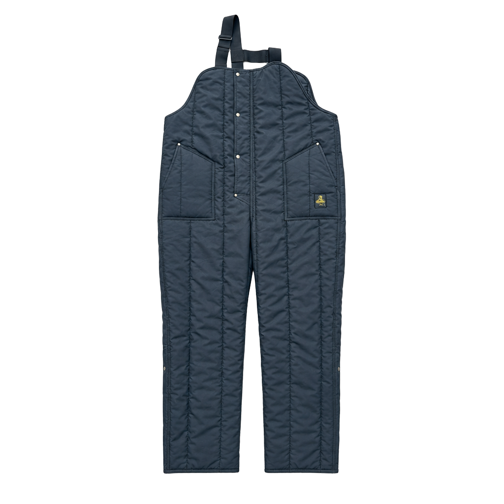 RefrigiWear Iron-Tuff Insulated High Bib Overalls Style 0385R 1