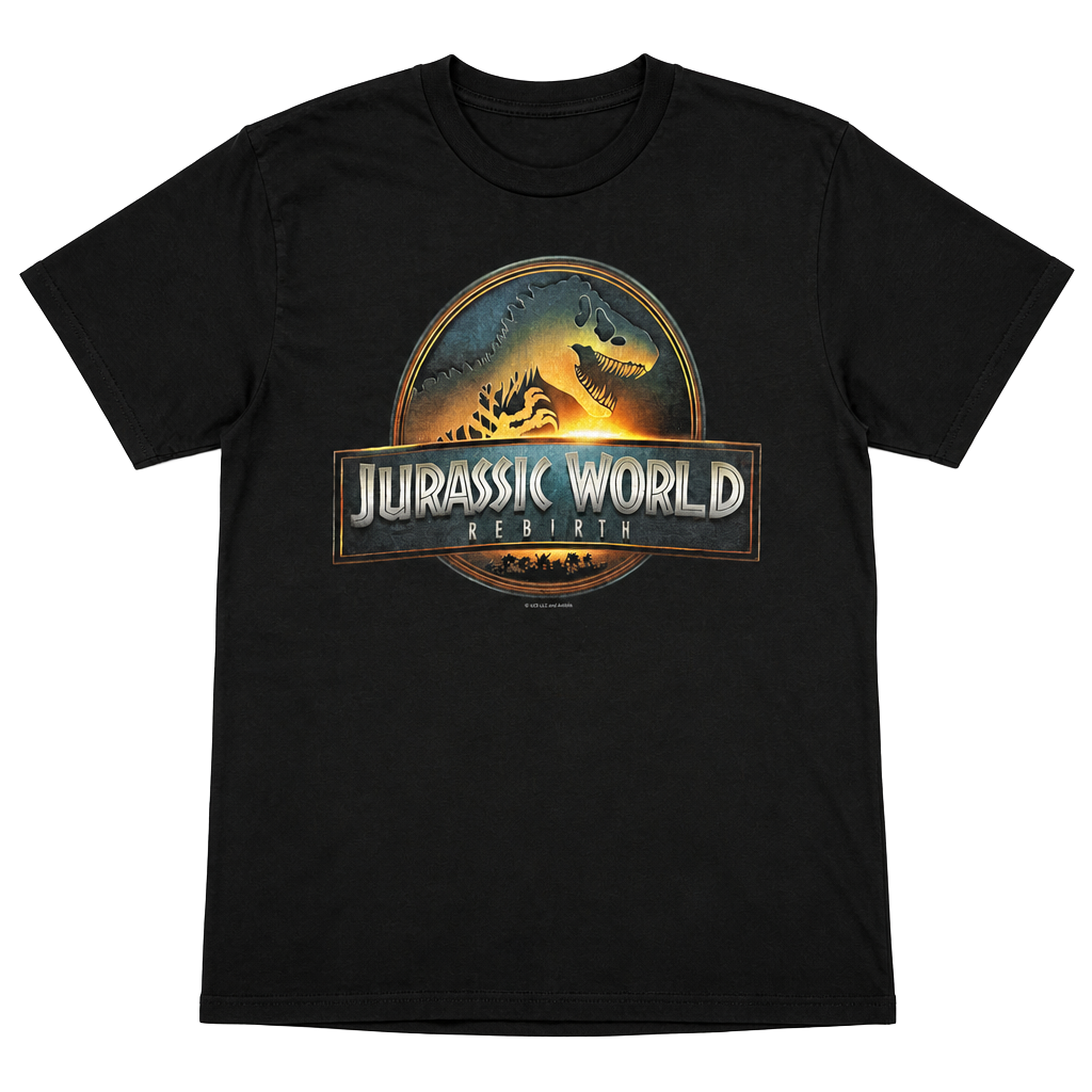 Jurassic World Rebirth Graphic T-Shirt Size Medium 1