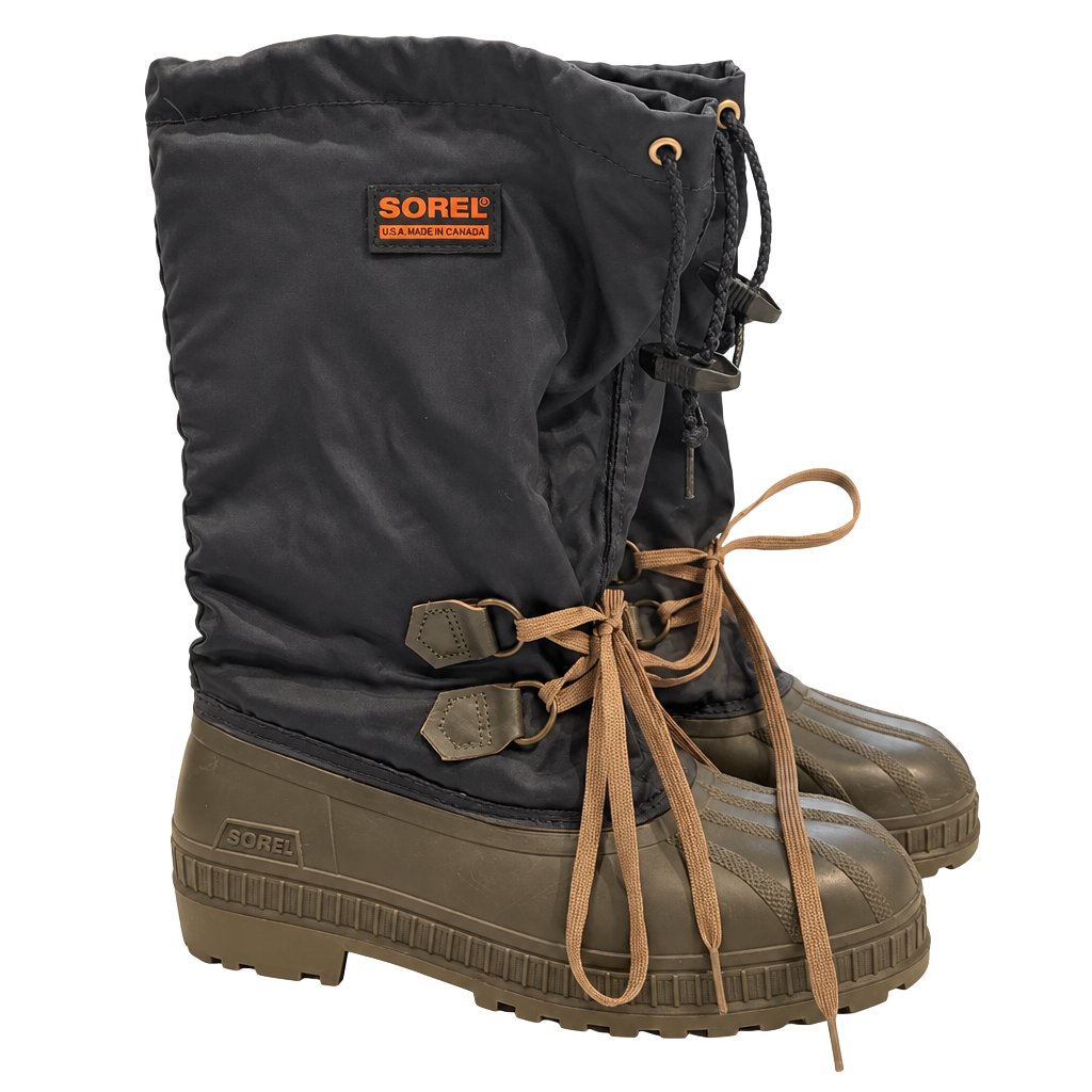 Sorel Snow Boots Size 6 Navy Blue Winter Duck Boots 1