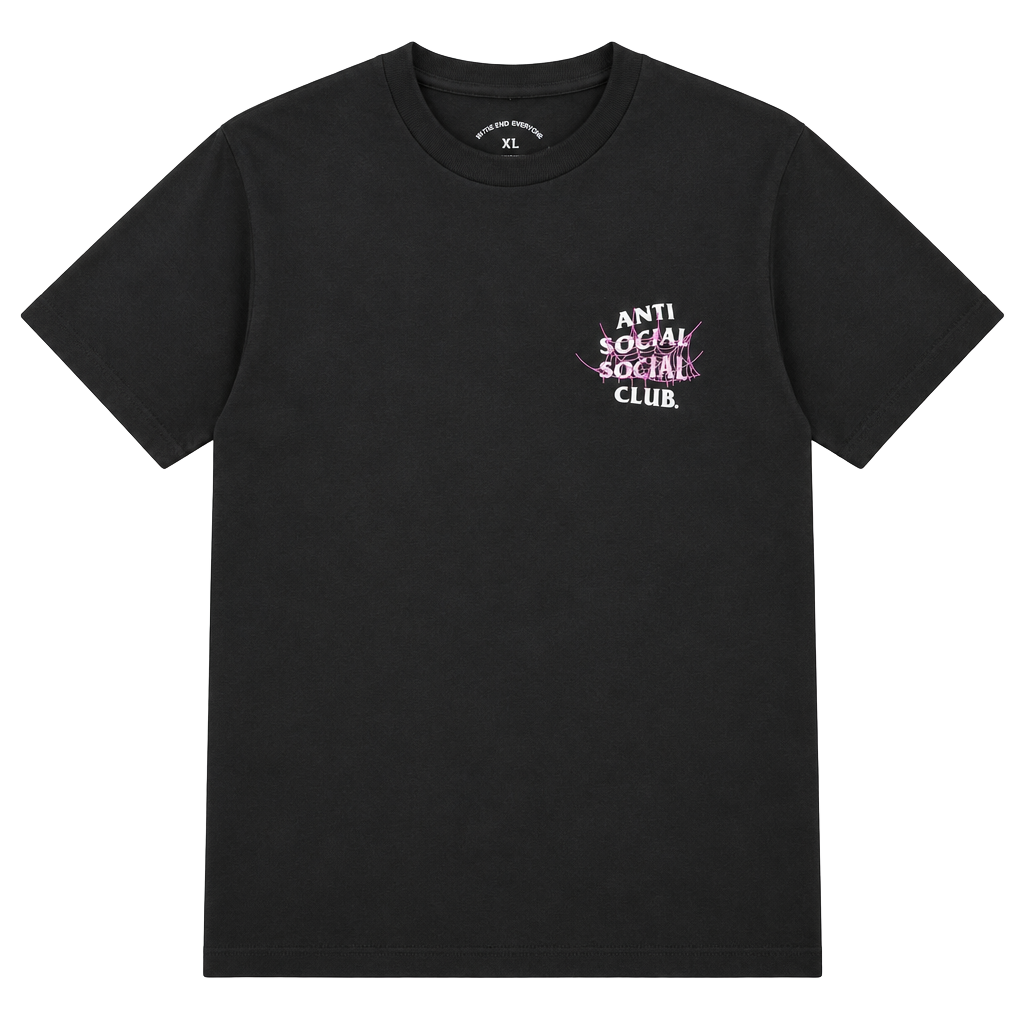 Anti Social Social Club Web Of Lies Tee Size S Black 1
